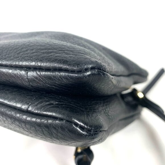 Vince Camuto Gally Leather Crossbody Bag Black 10"W x 6.5"H x 2"D - Picture 7 of 13